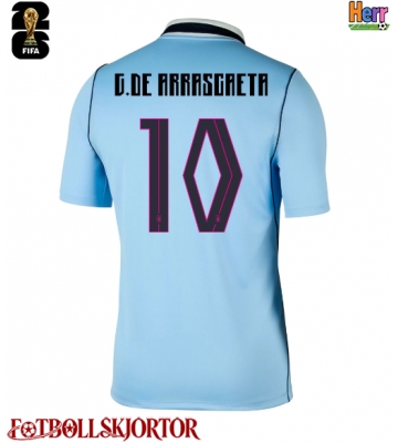 Uruguay Giorgian de Arrascaeta #10 Hemmatröja VM 2026 Kortärmad
